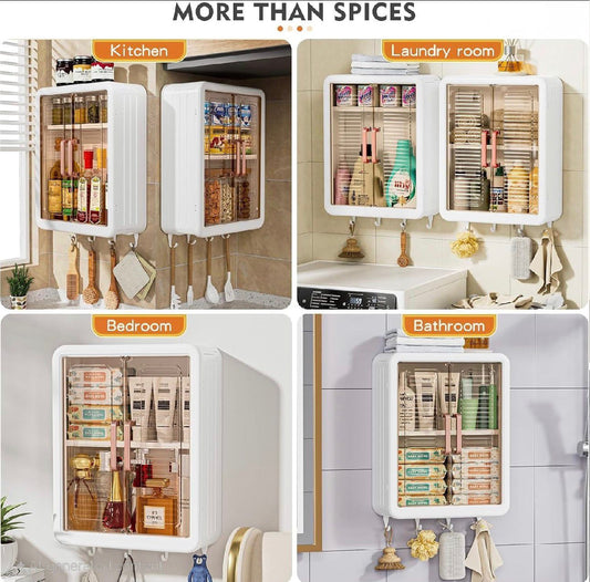 Wall Mounted Storage Cabinet For Kitchen & Bathroom