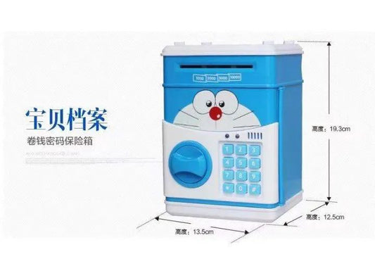 Atm mobile bank - Children Cartoon Music Automatic Roll Money Password Save Money Piggy Bank