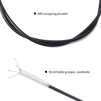 Alloy Steel Drain Cleaning Pipe – 160 cm Flexible Hair Catcher Tool