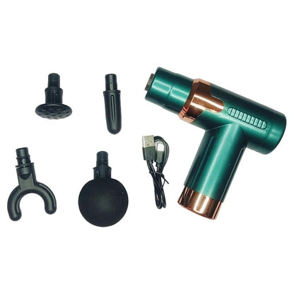 Mini Smart Fascial Gun – Portable Deep Tissue Massage Gun for Muscle Relaxation, Pain Relief & Recovery | Quiet, Rechargeable & Lightweight Massager for Home, Gym & Travel