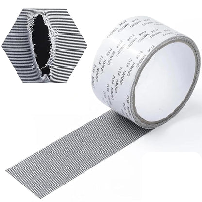 HMORA Mosquito net Patch Repair Tape, Window Screen Repair Tap, Strong Adhesive & Waterproof Window Mosquito net Covering Mesh Tape for Door Tears Holes Screen Patch Repair
