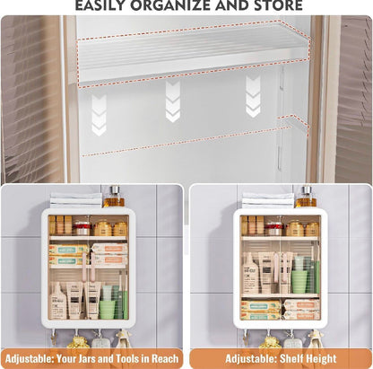 Wall Mounted Storage Cabinet For Kitchen & Bathroom