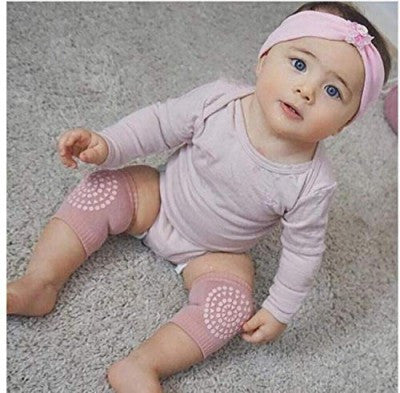 HMORA Knee Pads | Toddlers, Baby Elbow & Knee Protector, Anti-Slip Silicone Dots, Knee Support for Crawling & Walking, Soft, Stretchable, Breathable Leg Warmers (Multi-Colour)