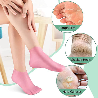 Silicone Moisturising Socks (Buy 1 Get 1 Free)