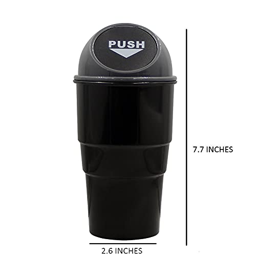 Portable Car Dustbin with Lid