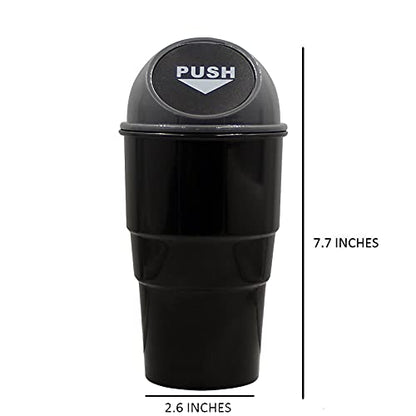 Portable Car Dustbin with Lid