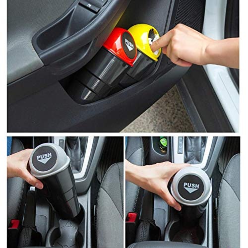 Portable Car Dustbin with Lid