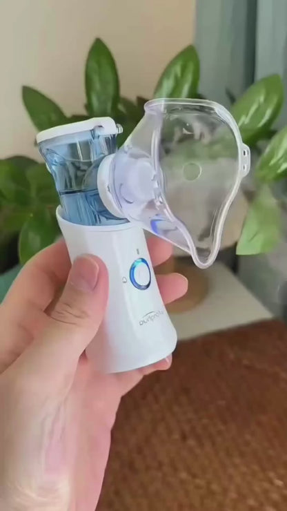 Portable Mesh Nebulizer – Silent & Compact Vaporizer for Adults and Kids