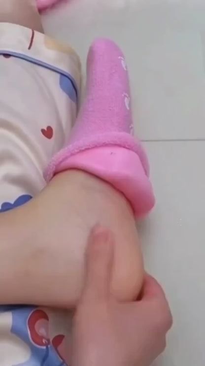 Silicone Moisturizing Heel Socks – Crack Heel Repair & Deep Foot Hydration